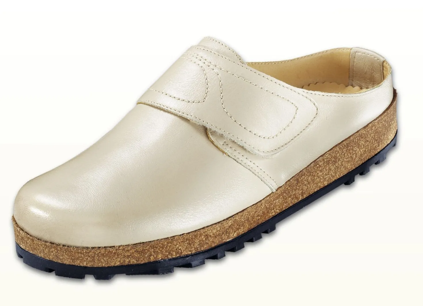Haflinger-Lederclog aus weichem Rindleder