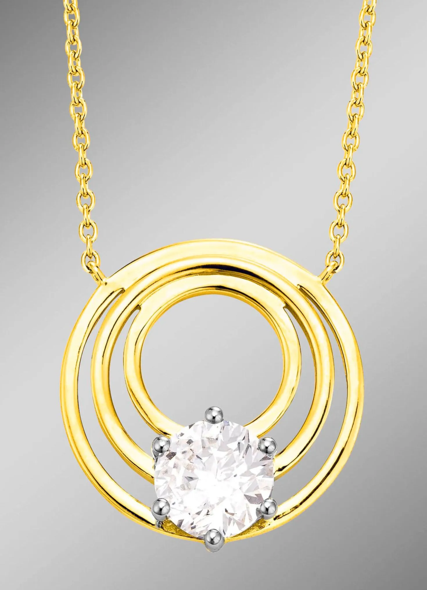 Halskette mit Lab-Grown Diamant