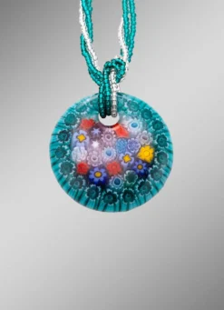 Halskette mit Muranoglas