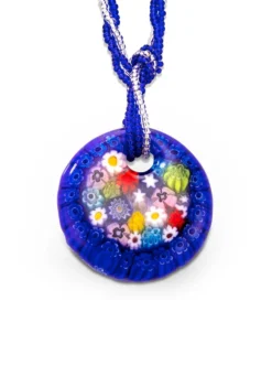 Halskette mit Muranoglas