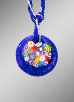Halskette mit Muranoglas