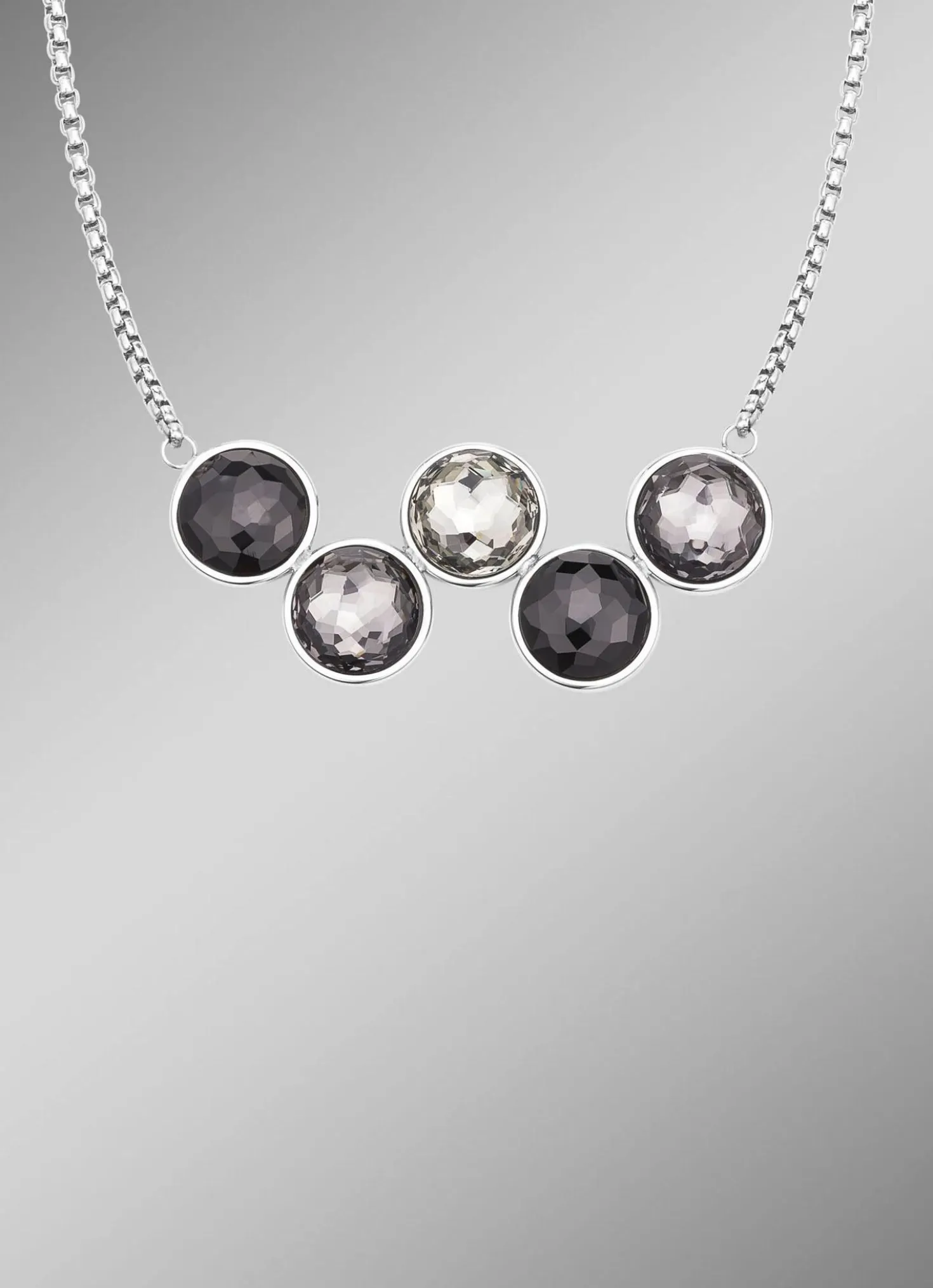 Halskette mit Swarovski-Kristalle