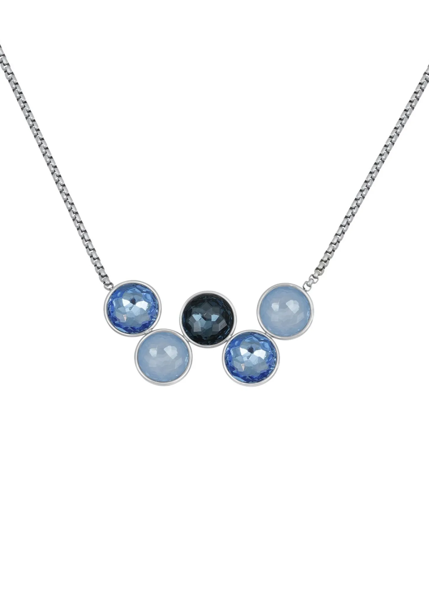 Halskette mit Swarovski-Kristalle