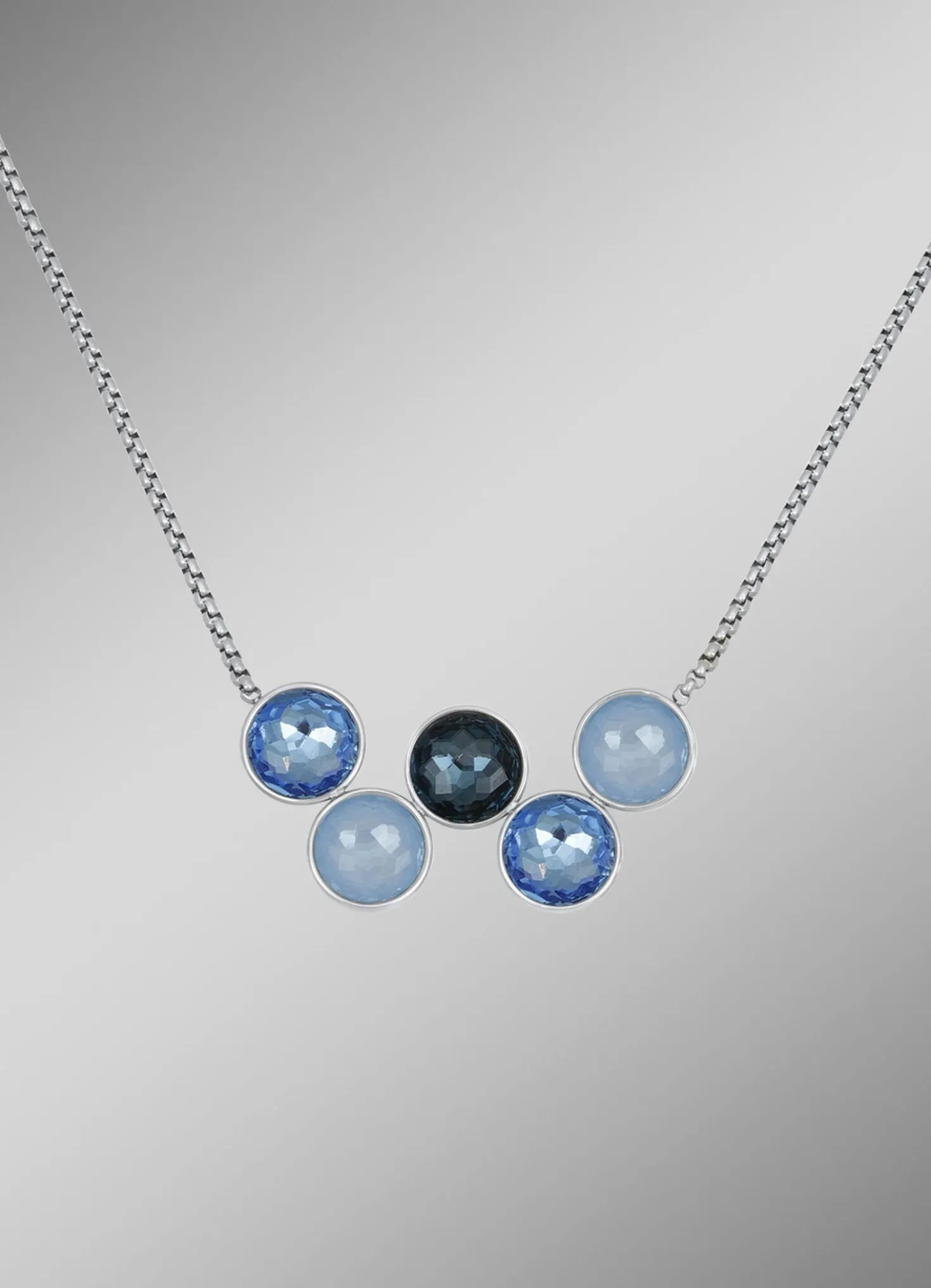 Halskette mit Swarovski-Kristalle