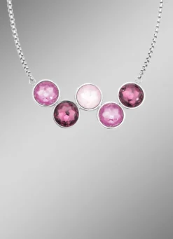 Halskette mit Swarovski-Kristalle