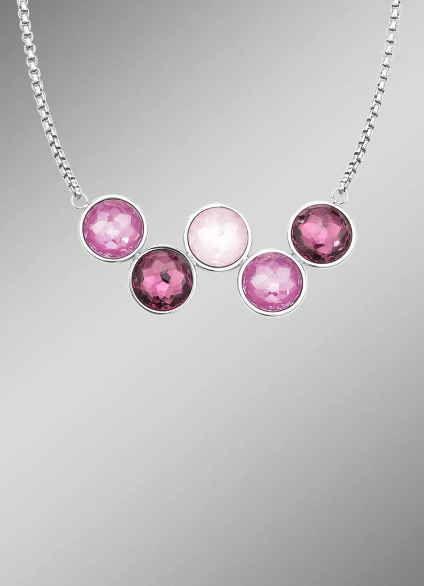Halskette mit Swarovski-Kristalle