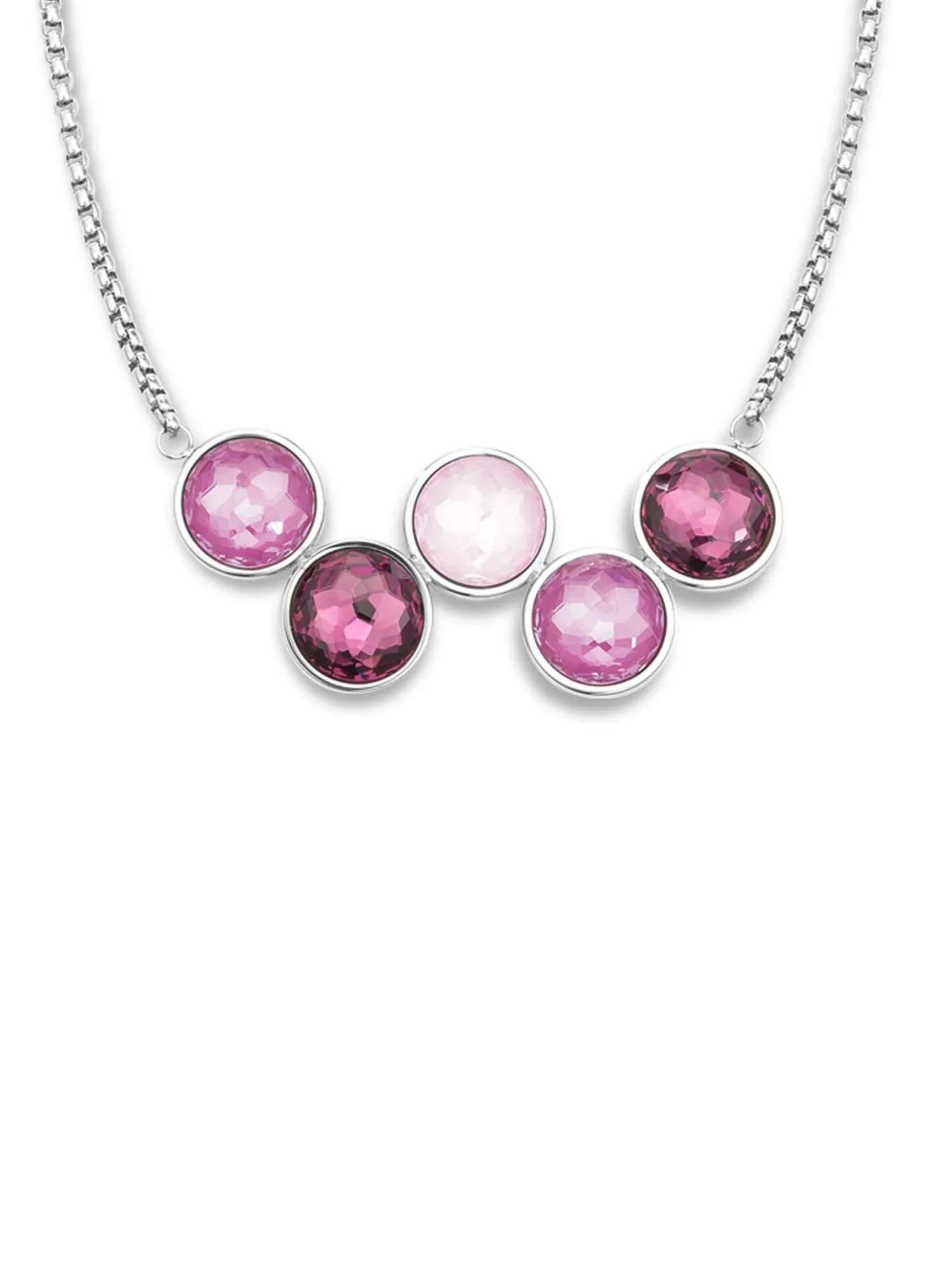 Halskette mit Swarovski-Kristalle