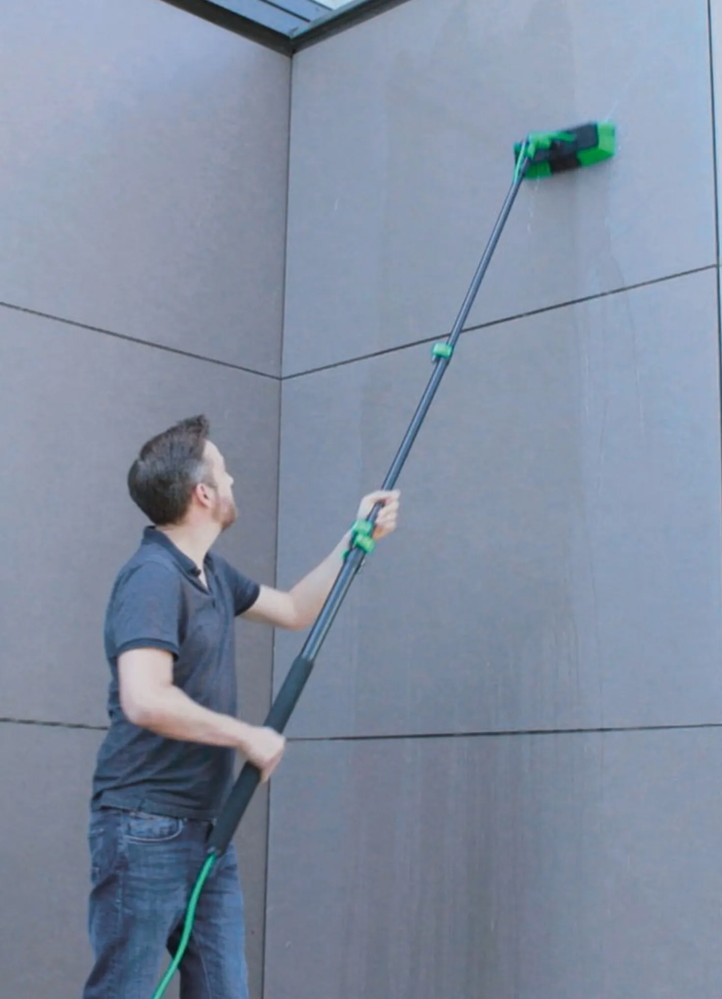 Hammersmith Aquaclean Deluxe 2-in-1 Teleskop Wasserbesen