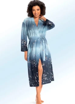 Hausmantel in Kimono-Form