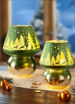 Hübsche beleuchtete LED- Lampe, 2er-Set