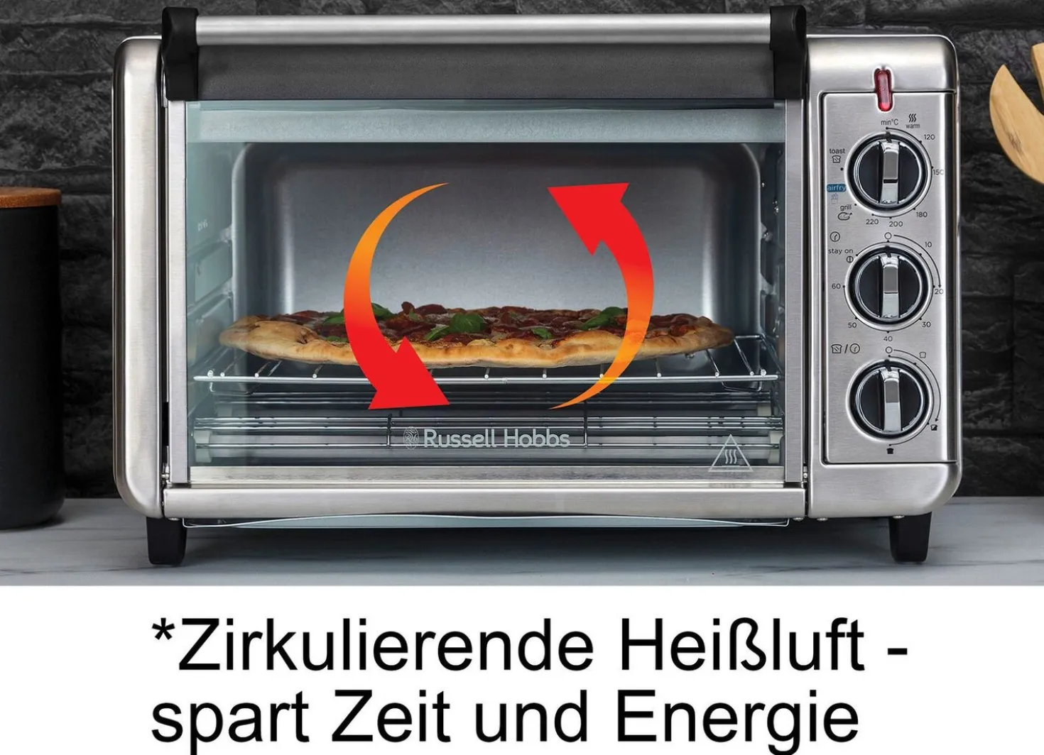 Heißluft-Ofen mit 5 Funktionen