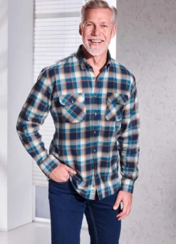Hemd mit Button-Down-Kragen