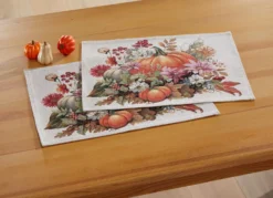 Herbstliche Tisch- und Raumdekoration