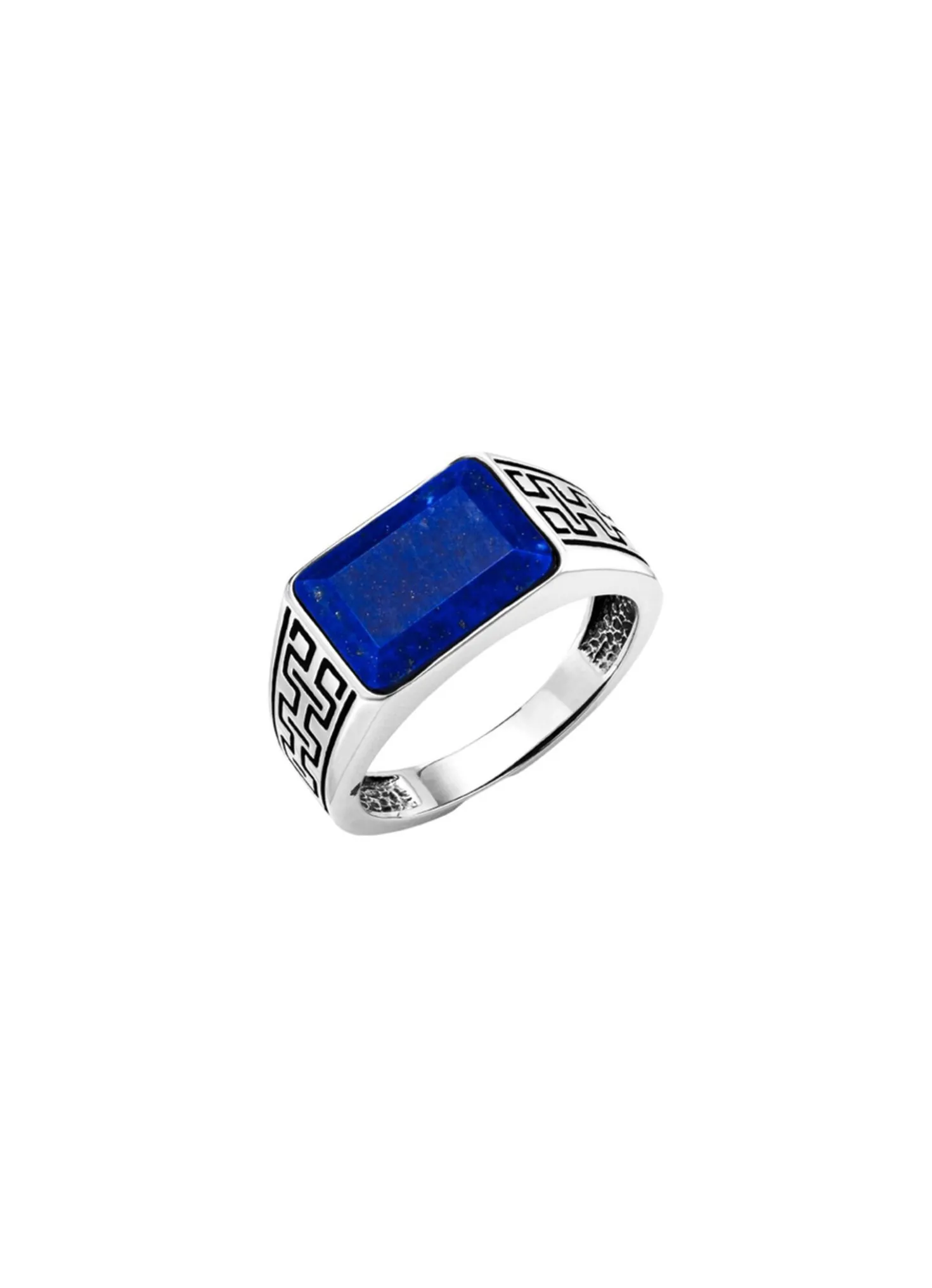 Herrenring mit Lapislazuli