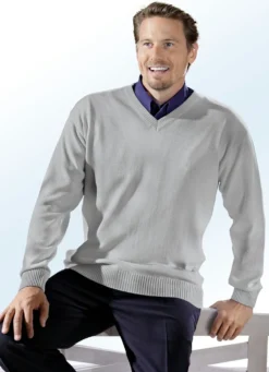 Herrlicher Pullover mit V-Ausschnitt