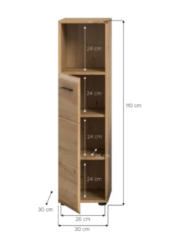 Hervorragender Standschrank mit MDF-Fronten