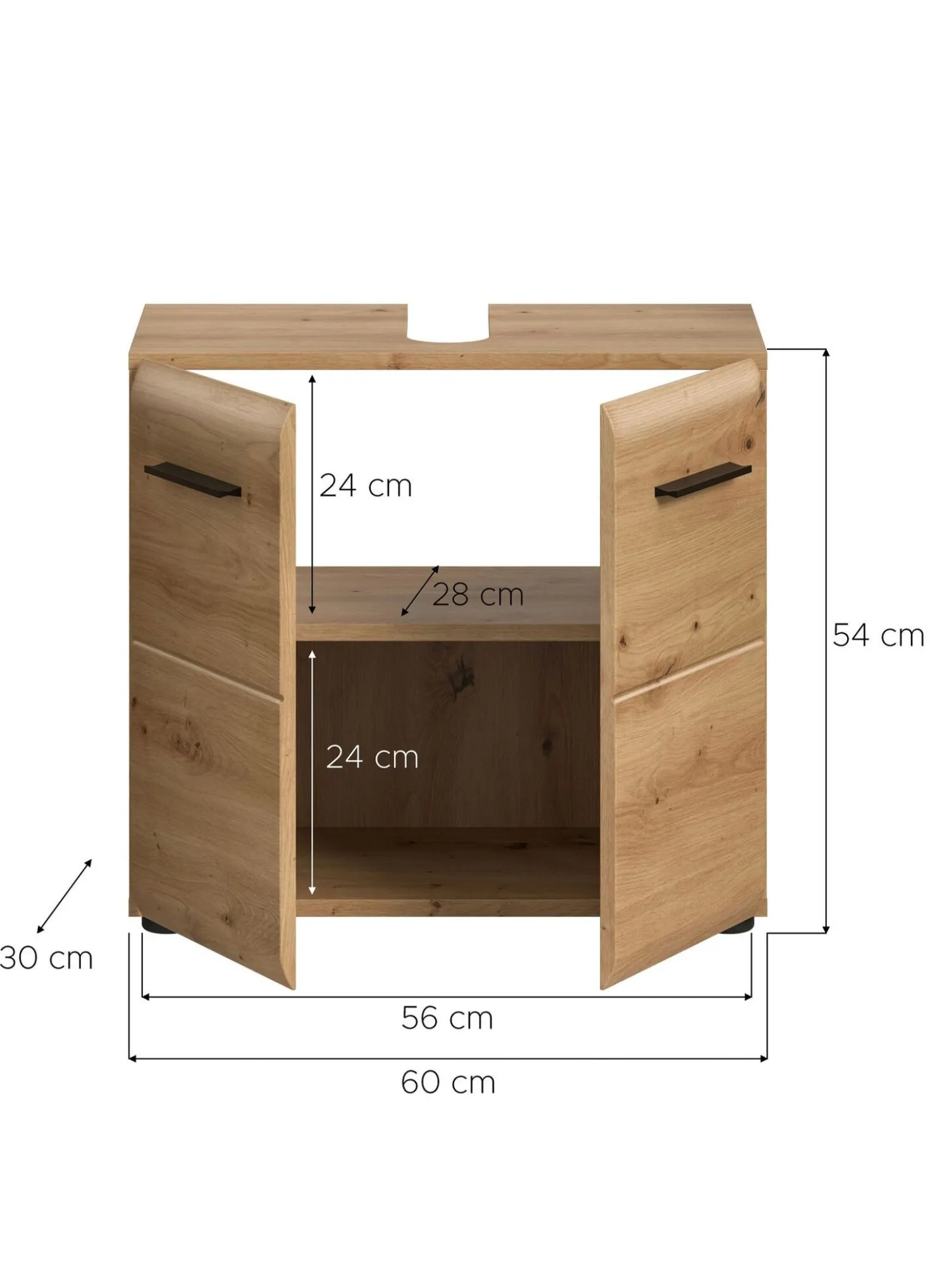 Hervorragender Waschbecken-Unterschrank mit MDF-Fronten