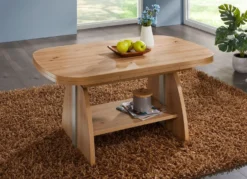 Höhenverstell- und ausziehbarer Couchtisch