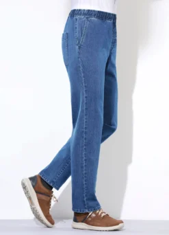 Hochelastische Schlupfjeans