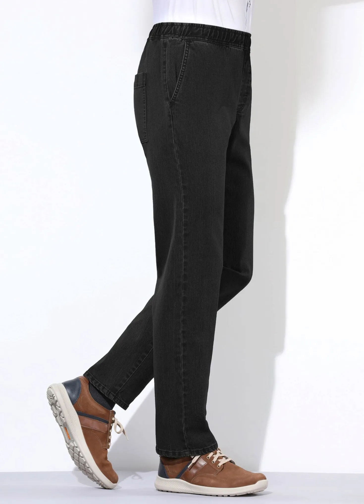 Hochelastische Schlupfjeans