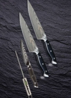 Hochwertige Messer aus erstklassigem Edelstahl