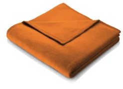 Hochwertige Schlafdecke mit Veloursband-Einfassung