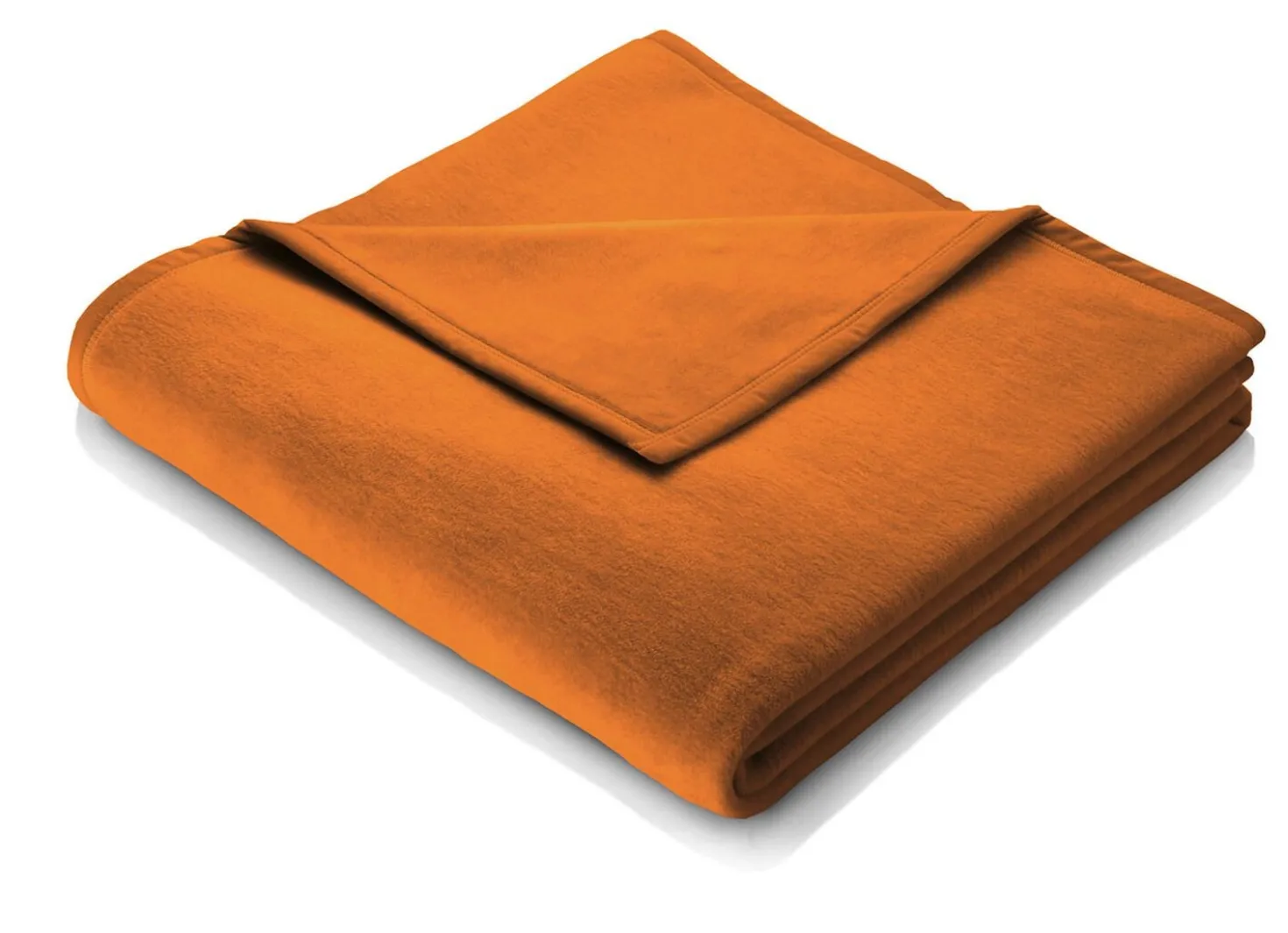 Hochwertige Schlafdecke mit Veloursband-Einfassung