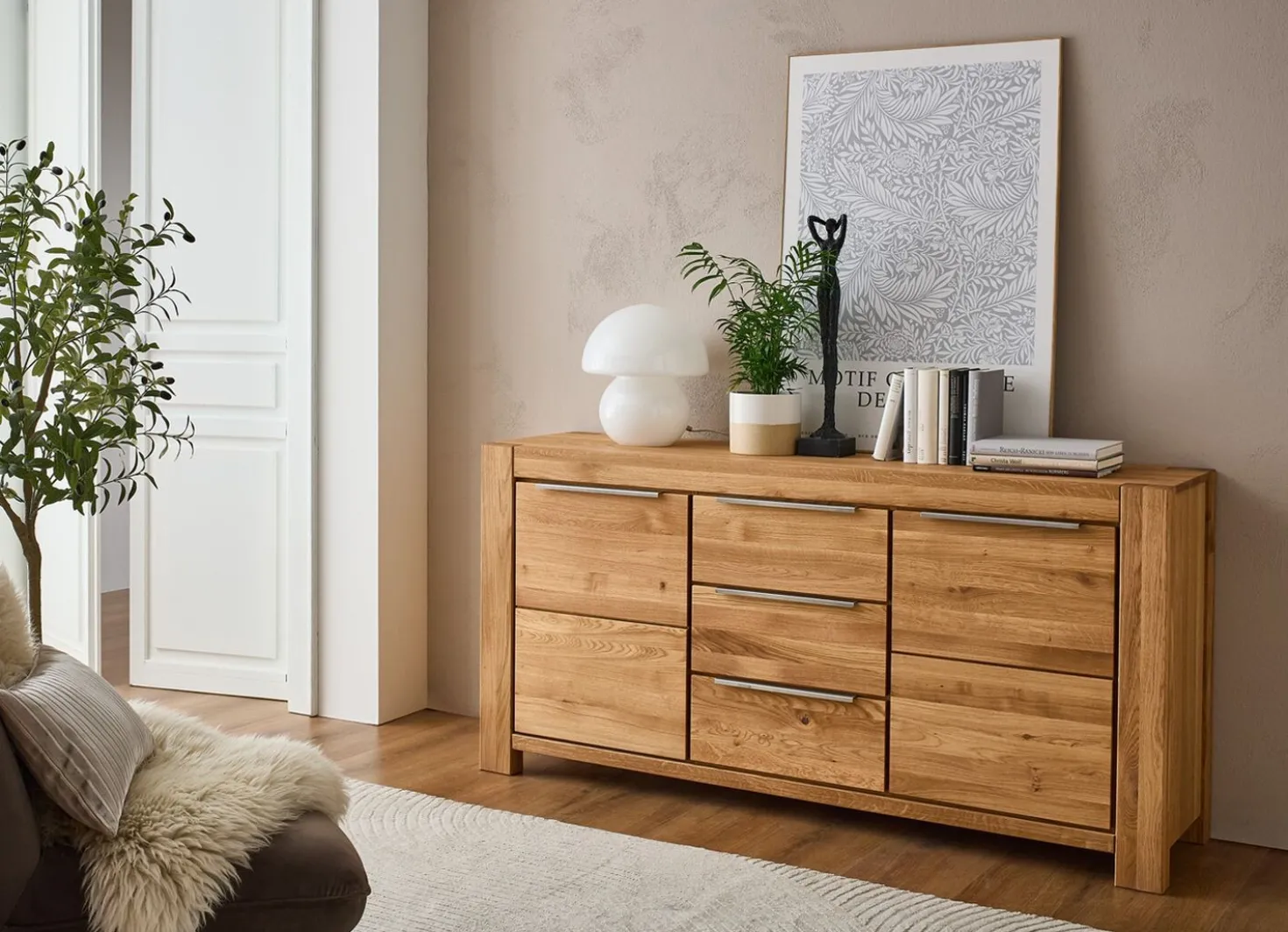 Hochwertiges Sideboard, 2-türig
