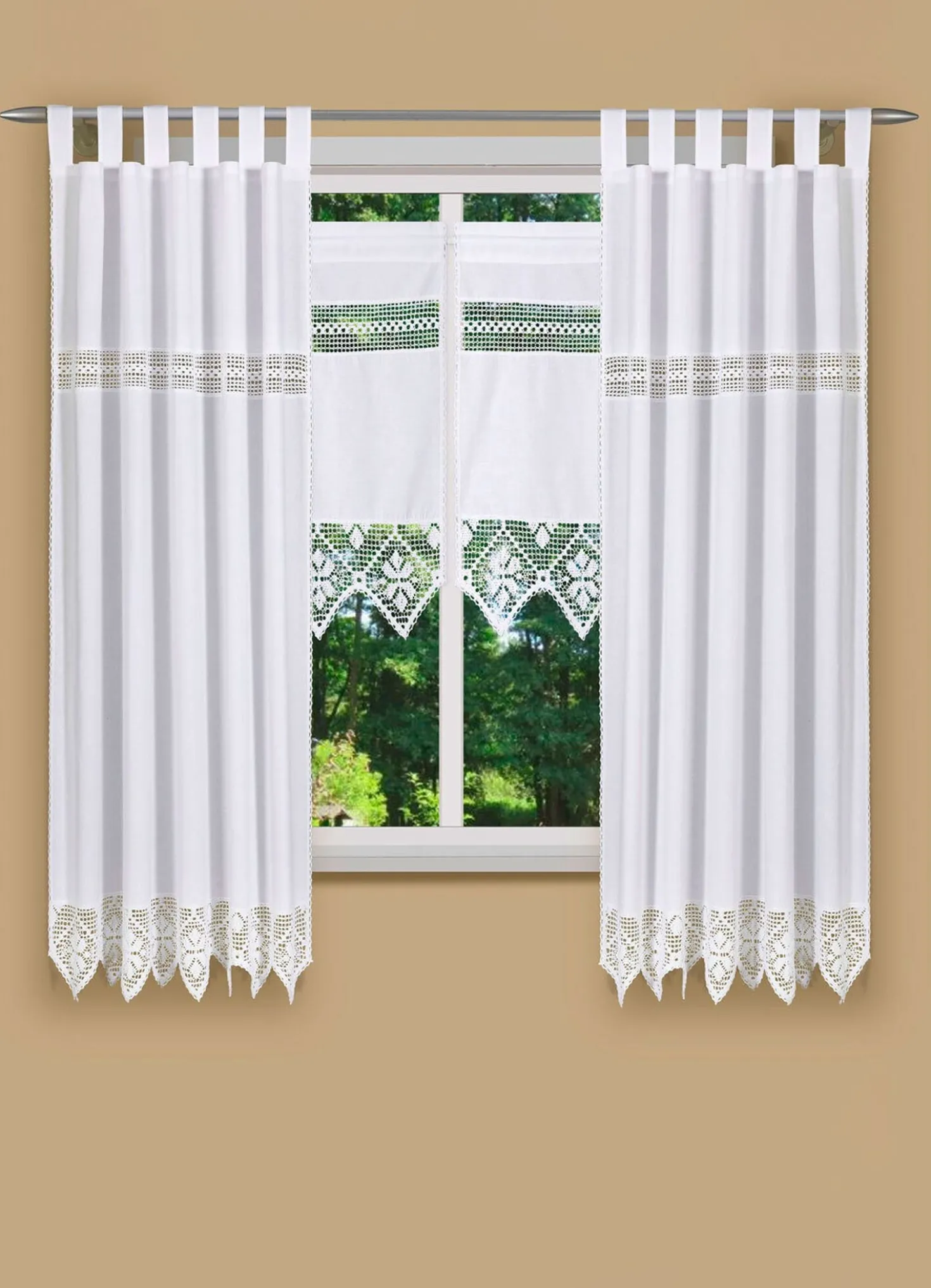 Hochwertige und blickdichte Fensterdekoration