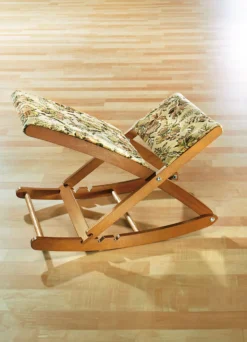 Hochwertige verstellbare Fußschaukel aus Holz