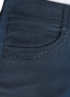 Hose in Denim-Optik