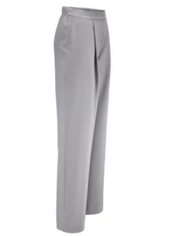 Hose mit Bundfalten in modischer Weite