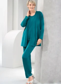 Hose mit edlem Glanz