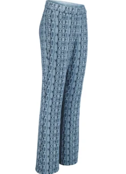 Hose mit Glanzgarneffekt