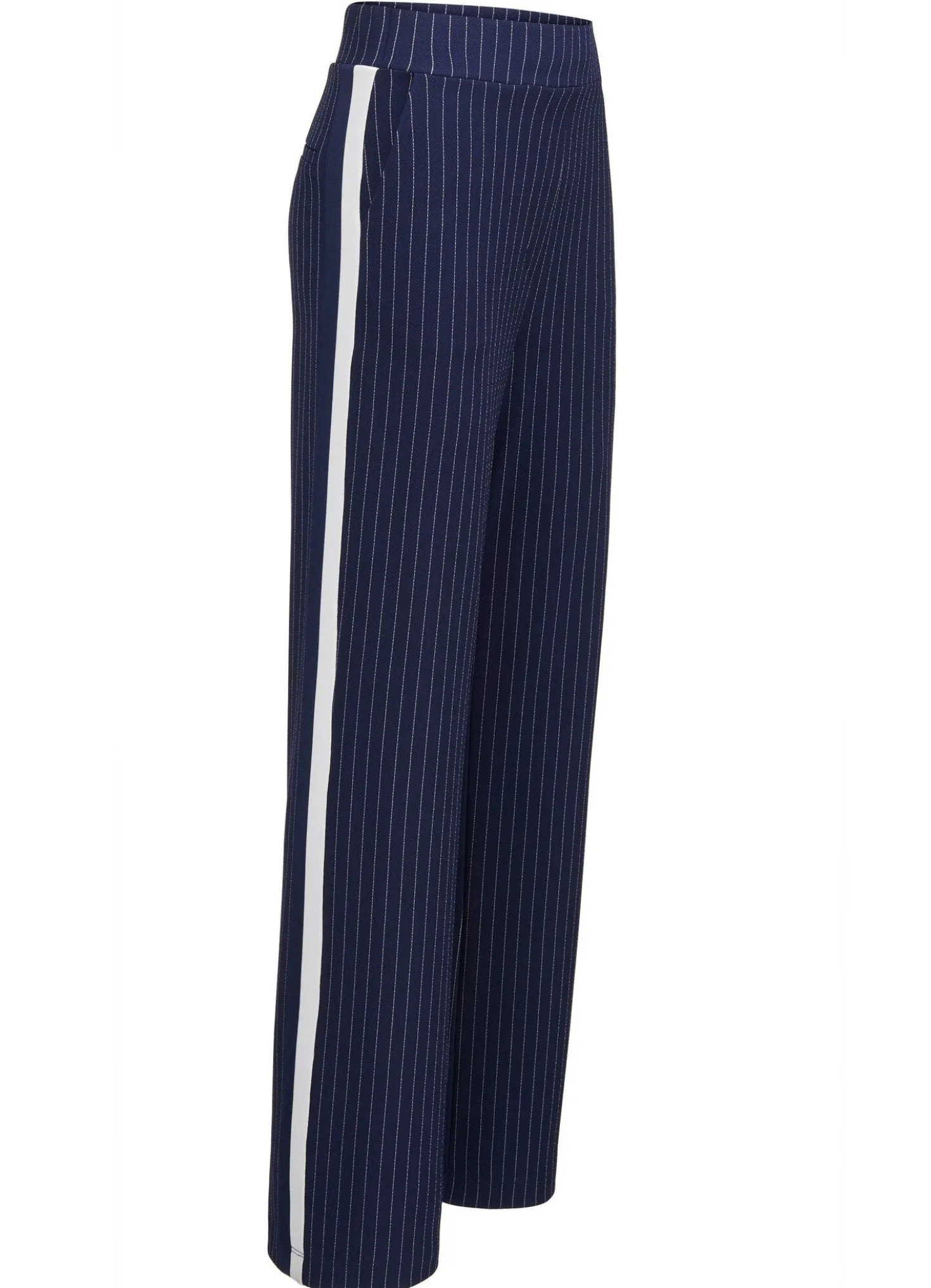 Hose mit Nadelstreifen