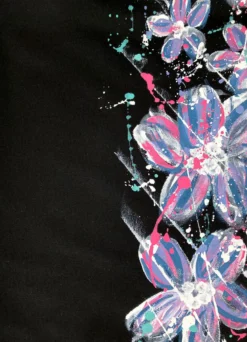 Hose mit tollem Floral Dessin