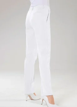 Hose mit Ziersteppungen