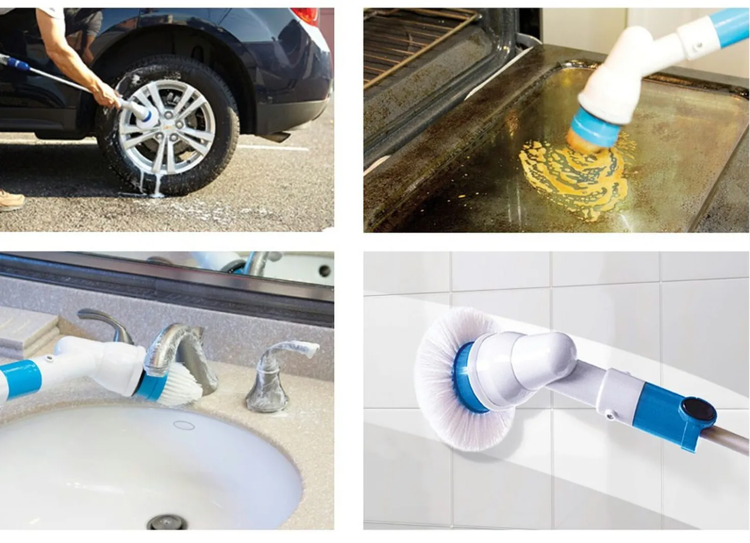 Hurricane Spin Scrubber Akku-Reinigungsbürste
