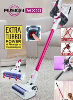 2-in-1 Akku-Hand- und Bodenstaubsauger Fusion MX 10