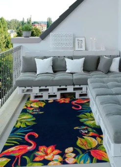 Indoor / Outdoor geeignete Brücke und Teppiche