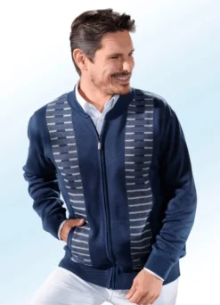 Jacke mit durchgehendem Reißverschluss