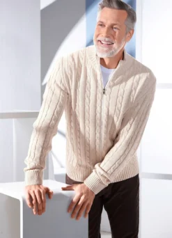 Jacke mit durchgehendem Reißverschluss