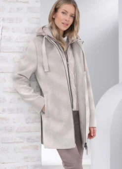 Jacke mit heraustrennbarem Westeneinsatz