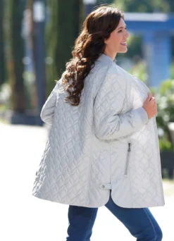 Jacke mit interessantem Stepp