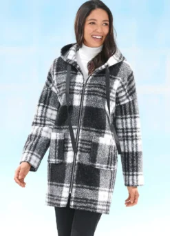 Jacke mit Karodessin