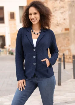 Jacke mit Knopfleiste