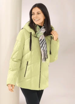 Jacke mit Reißverschlussleiste
