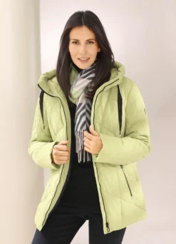 Jacke mit Reißverschlussleiste