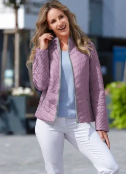 Jacke mit Reißverschlusstaschen