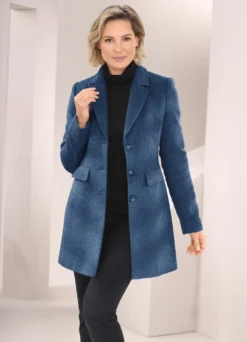 Jacke mit Reverskragen